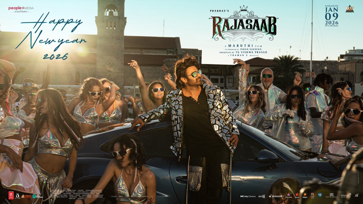 Welcoming 2026 #TheRajaSaab way ❤️

Happy New Year Darlings…. 
BANGER BANGER BANGER BANGER SANKRA...