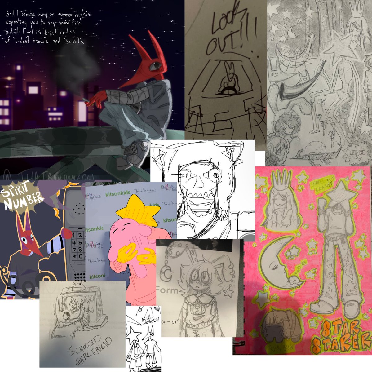 Happy new year!! (Where i am) 
Thank you rveryone so much for the support throughout this year (and previous), it seriously means the world to me and i hope to create even better pieces for everyone in 2026!
Also, a collage of some of my favorite pieces from 2025 :)