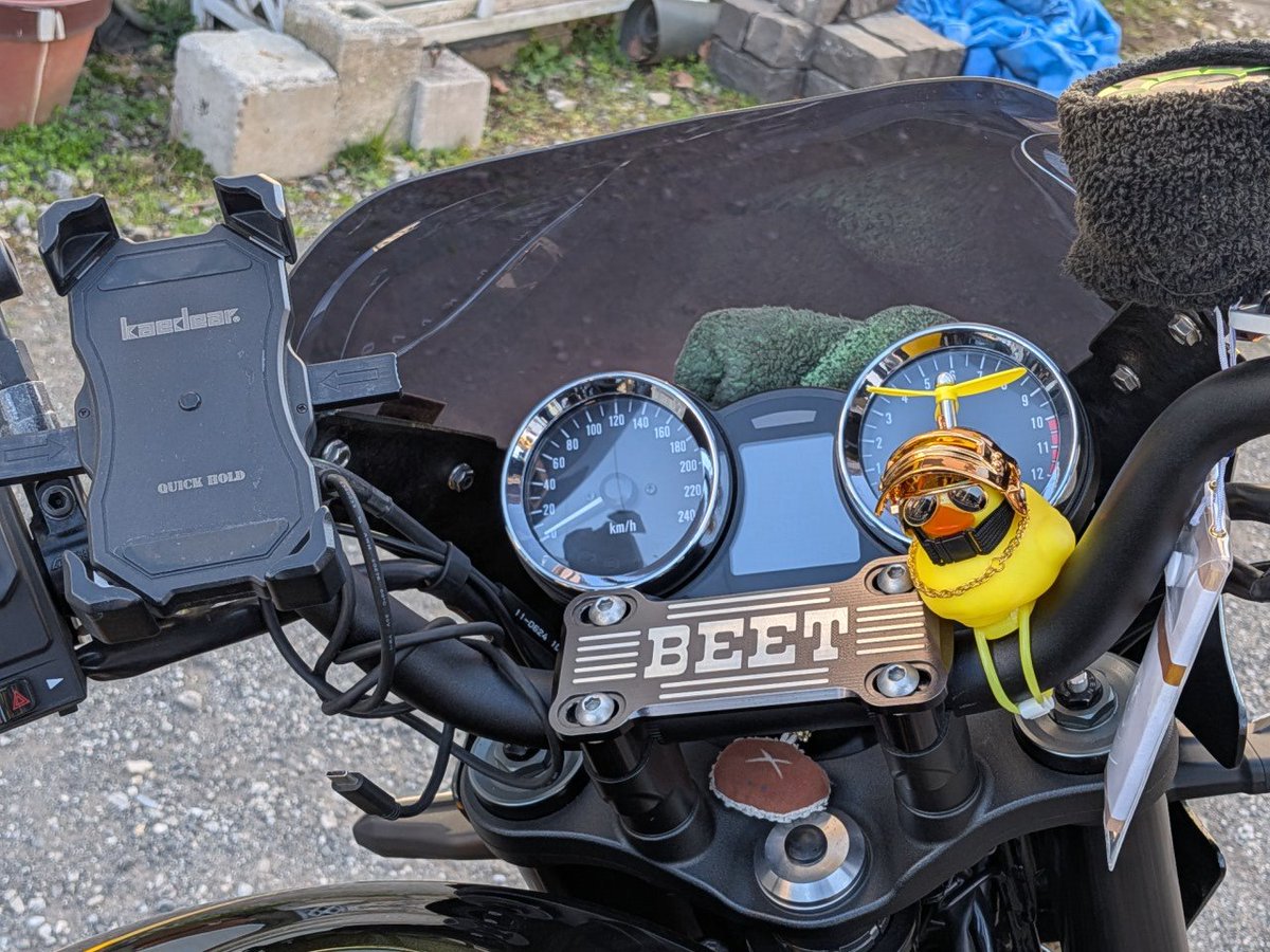 元旦初乗り🌅🏍️ 気持ちよかった〜😆 無事に帰宅🏠️😊