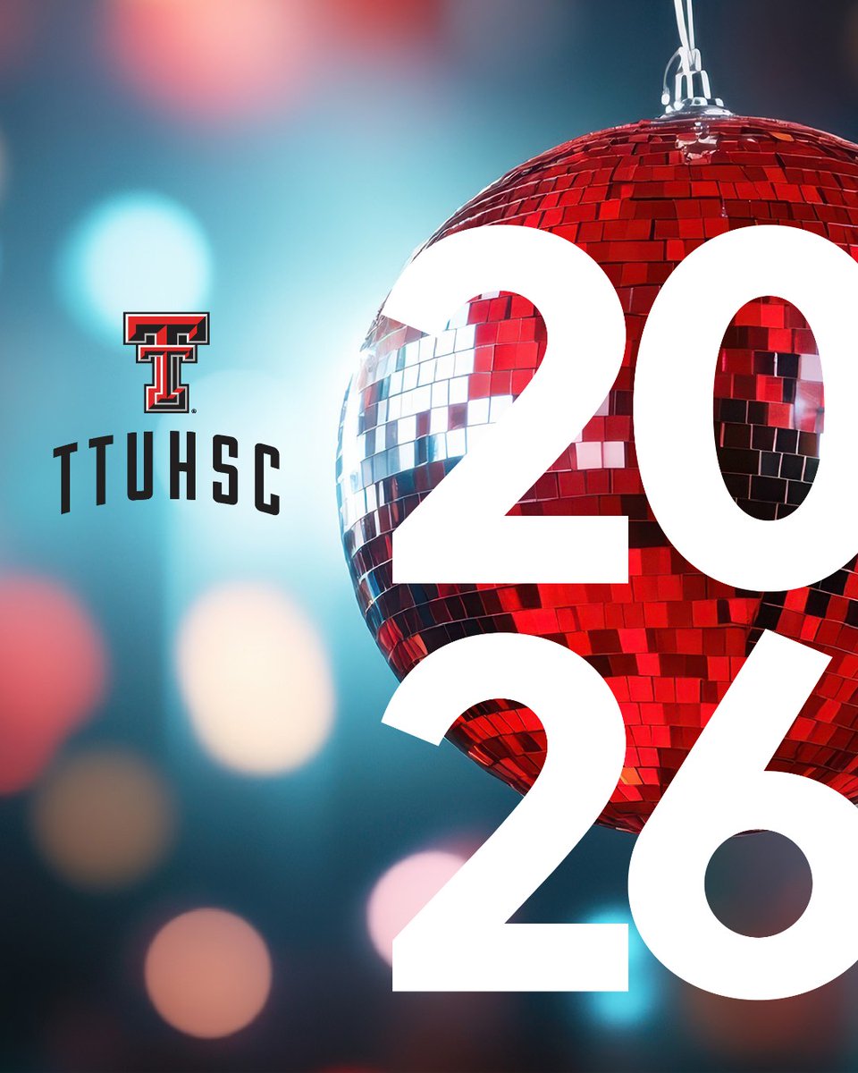 ttuhscmed's tweet photo. Happy New Year from #TTUHSC School of Medicine! We hope that 𝟮𝟬𝟮𝟲 is a great year for your academic and professional endeavors. https://t.co/Fa1EzzDLrB