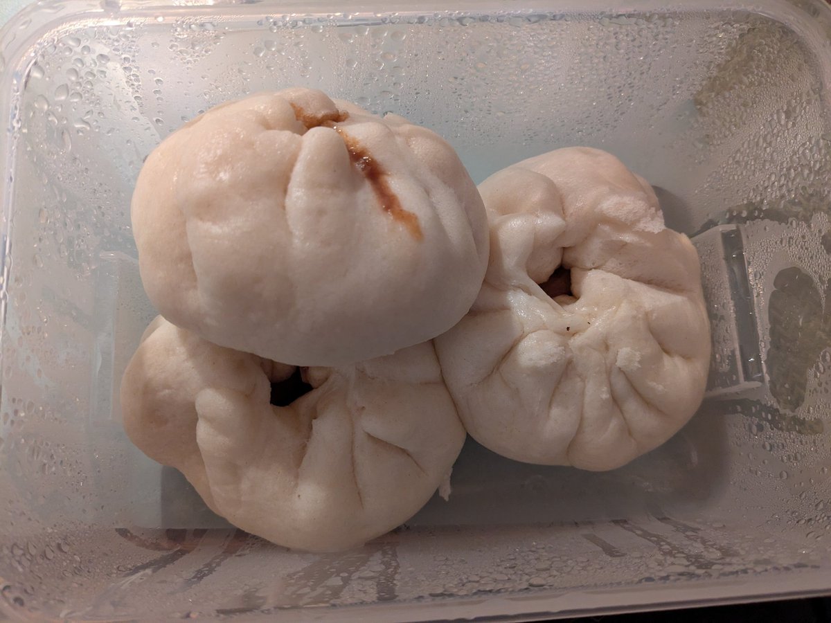 SrinityFF's tweet image. Happy New Year! 🎉🎊Spent the night in with my daughters. ❤️ My oldest made bao from scratch and it was huge and delicious! 😻She also brought sake! We watched the ball drop and then went to bed. 😴