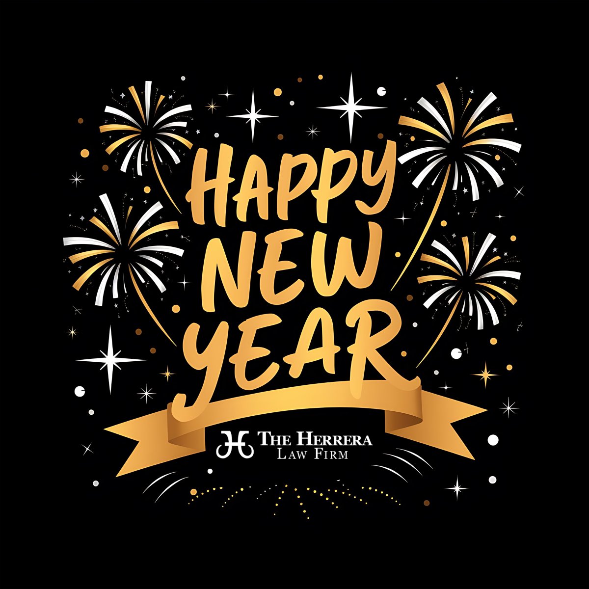 Happy New Year from all of us at The Herrera Law Firm! As we welcome 2026, we’re grateful for the privilege of standing by your side during life’s most challenging moments. Thank you for trusting us to fight for you. We’re here for you—always. #WinningIsntLuck