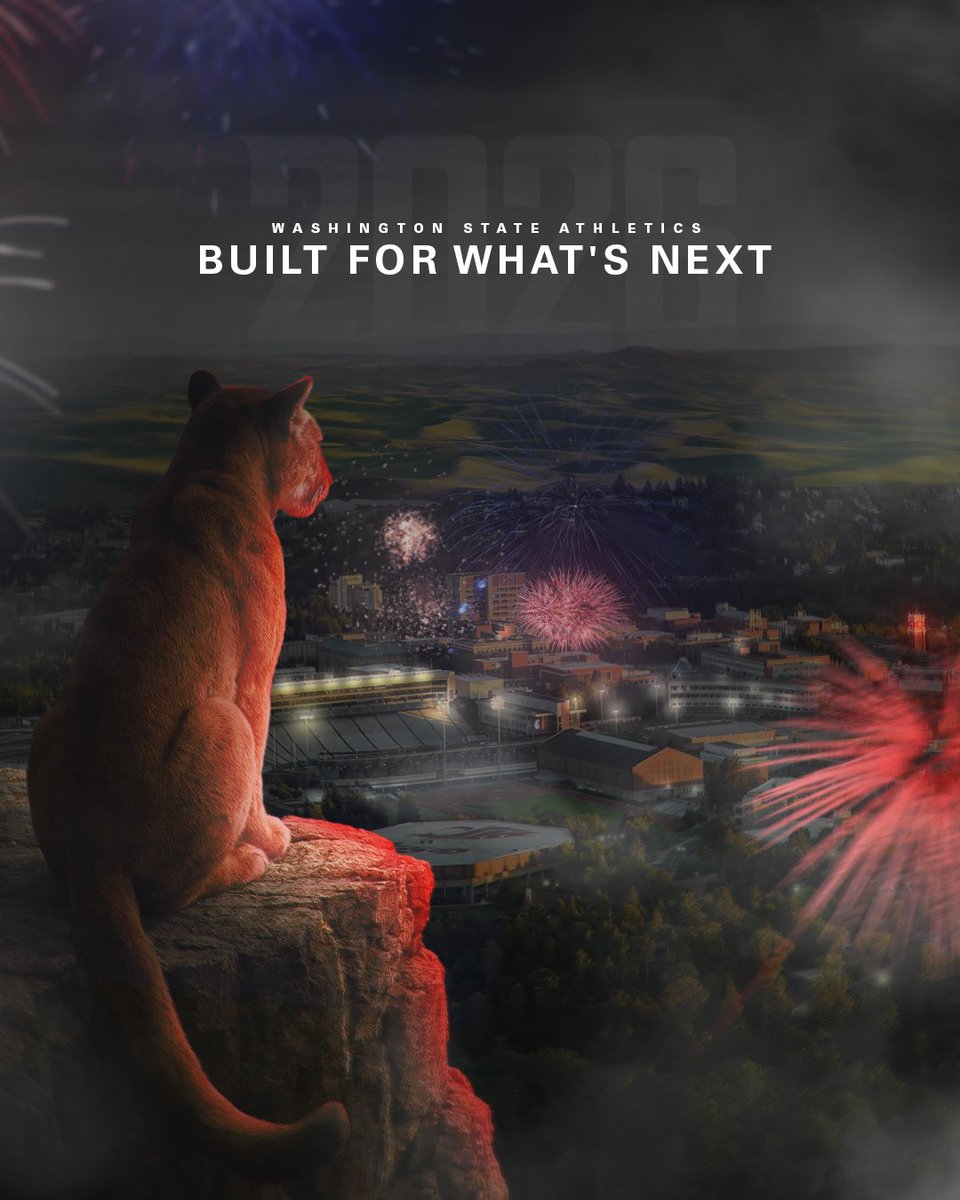 WSUCougars's tweet image. Positioned with purpose, the future of 2026 is in our hands.

#GoCougs | #BuiltForThis | #MadeOfCrimson