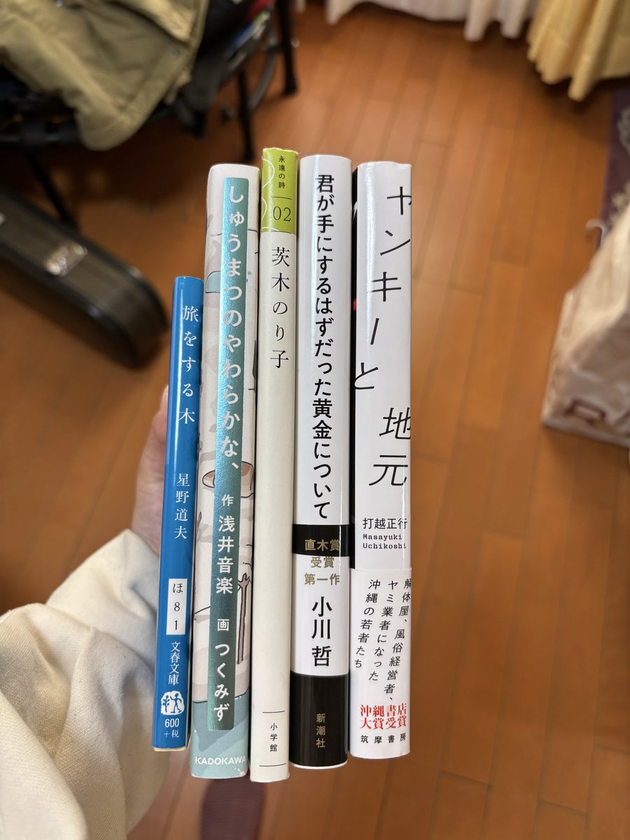 今年のBOOKOFFセールの収穫
単行本多めでちょっと高かったけど新年だからね！！
いいよね！！！！！！！！