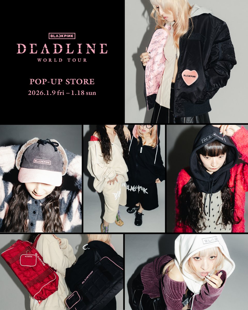 2026年1月9日（金）より『BLACKPINK WORLD TOUR ＜DEADLINE＞ IN JAPAN