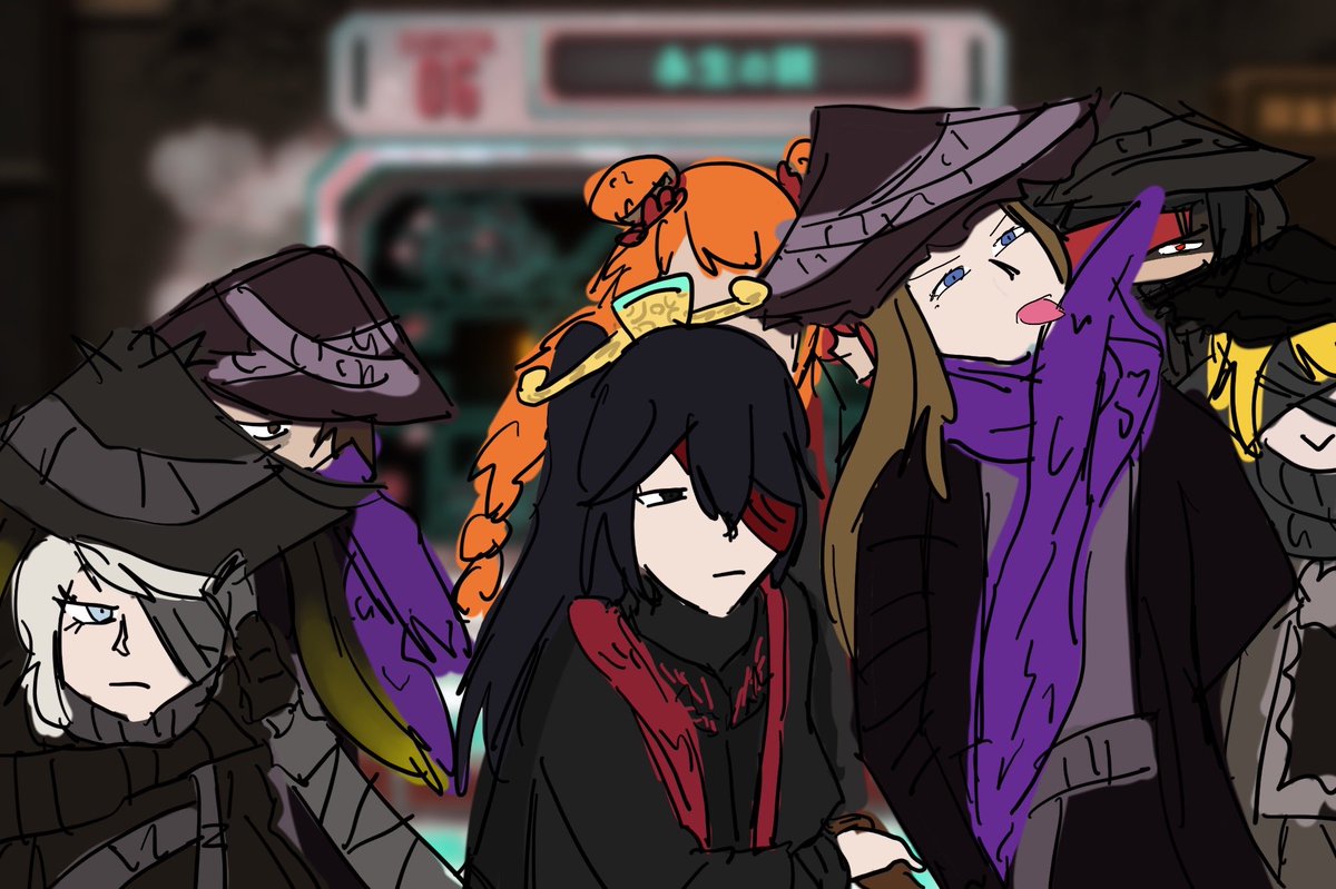 PROMONART's tweet photo. 鏡ダンジョンにおける黒獣パ https://t.co/pBIVgyT2gh