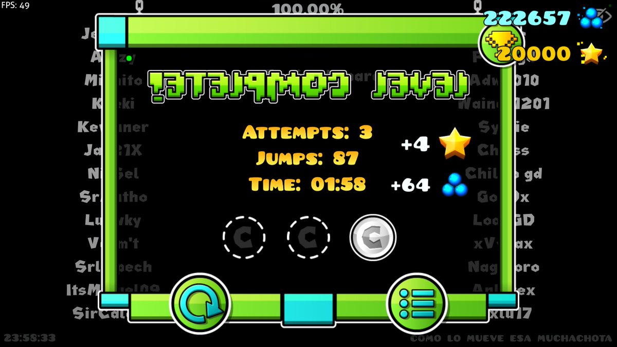 el jugador <a href="/MichaelJosu13/">JordanRM ~ 🇪🇨</a> llego a la cifra de 20K stars, y este fue el ultimo logro del año 2025, muchas gracias por acompañarnos en todo el año y esperemos que en 2026 sigamos con estas ganas de dar a conocer los logros de nuestro compatriotas, Feliz año nuevo

- Owner de GDEC