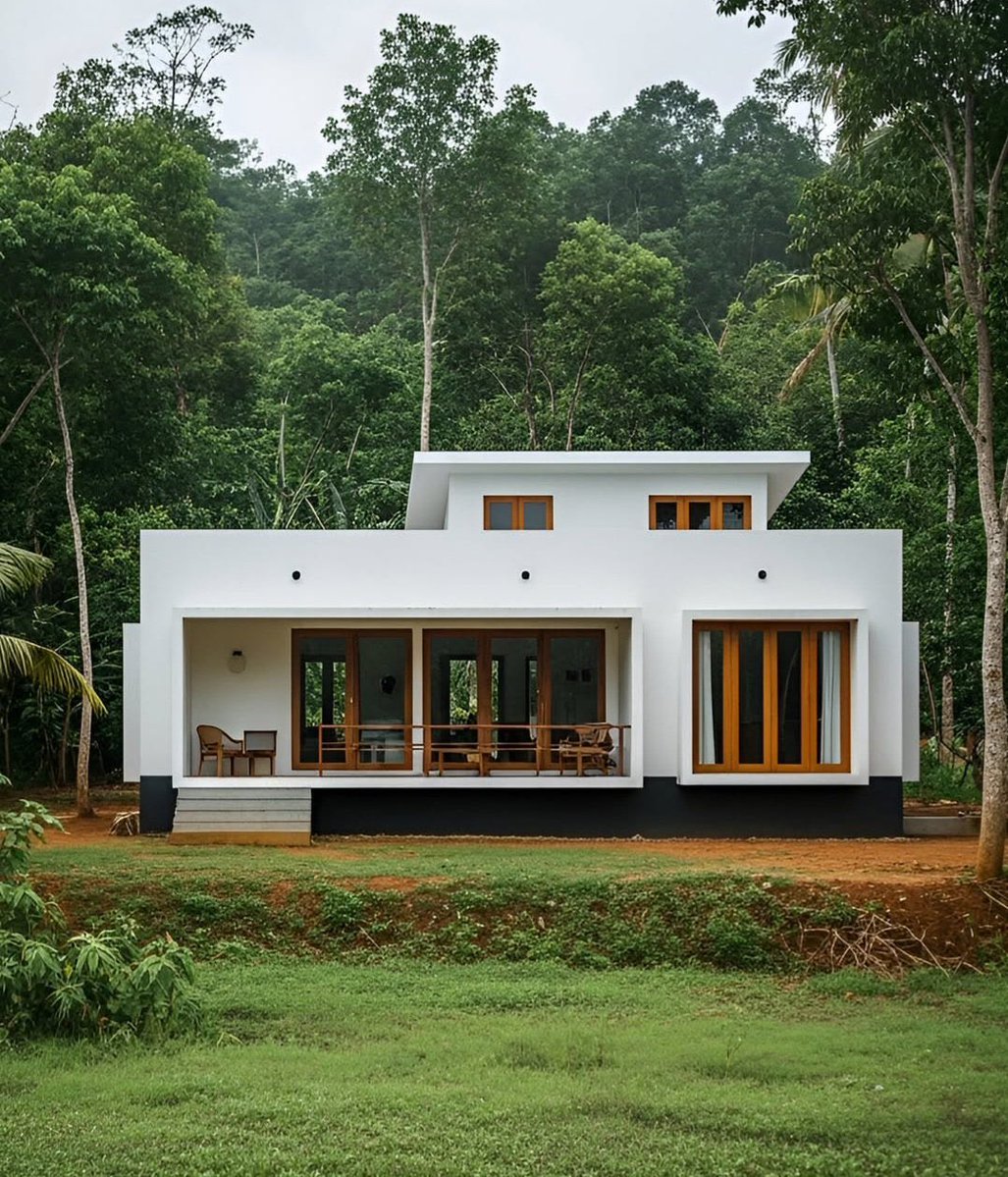 mundu_useful's tweet image. Designers, add another flow with a wide balcony in front elevation. Make it a simple 4 bedroom duplex farmhouse and ask @grok to give us construction cost.