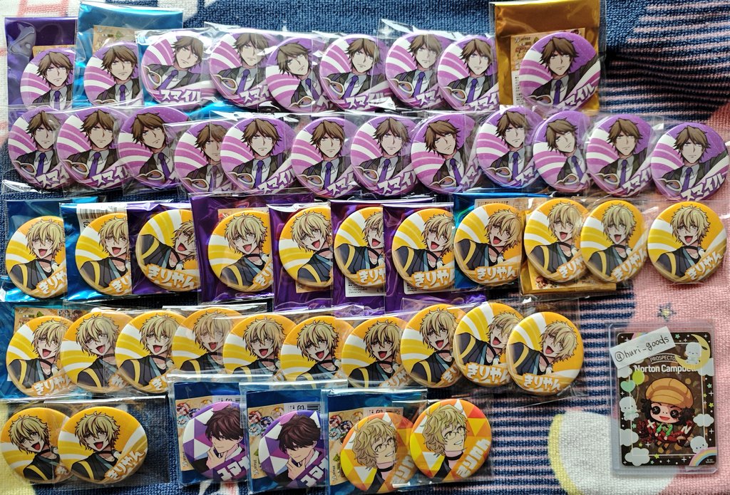 c 【譲渡】ワイテルズ わ✋ モノパス 缶バッジ (譲)画像①～⑦の