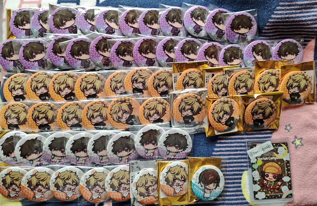 c 【譲渡】ワイテルズ わ✋ モノパス 缶バッジ (譲)画像①～⑦の