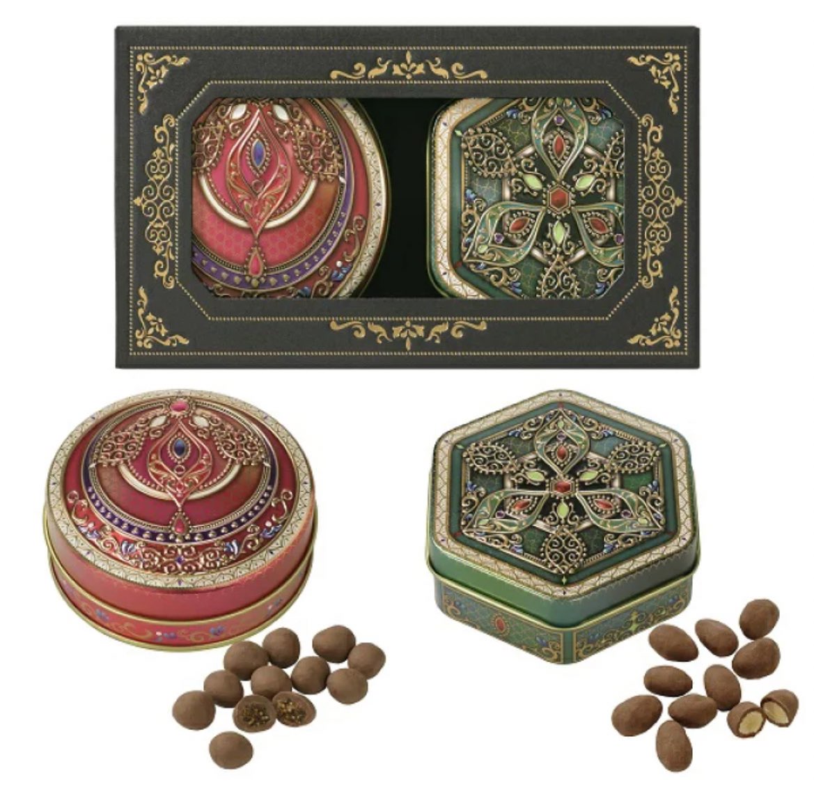 ナタとスメールみたいなチョコ缶予約した✌️