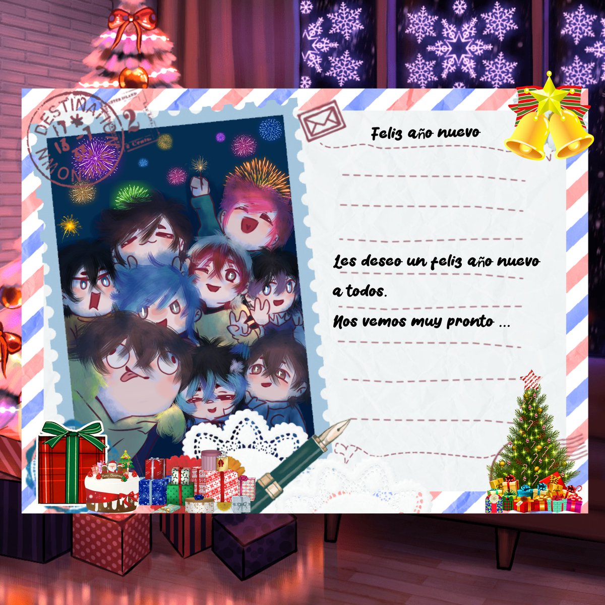 Feliz año nuevo a todos 🫶🏻❤️🎇🎊🎆
#CoMPaS