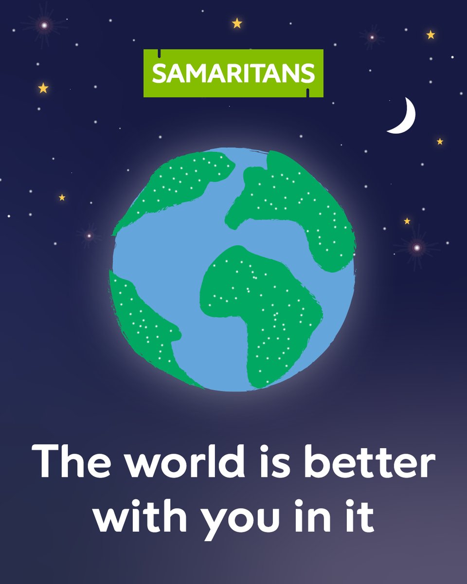 samaritans's tweet image. There will be many of you reading this who had such a hard time over the last year you really didn’t think you’d be able to make it through to see in a new one. But you’re here, and we’re beyond glad that you are. You matter so much more than you know.
 
116 123 📱