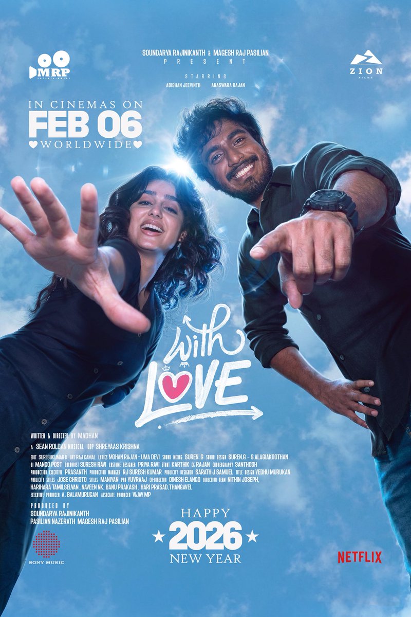 #WithLove will make you smile, laugh, and feel truly loved. After watching the final film, I felt happy and fulfilled, knowing our efforts resulted in something meaningful. I believe it’s going to be a special film for everyone.

Happy New Year, everyone 🙂 See you all soon in