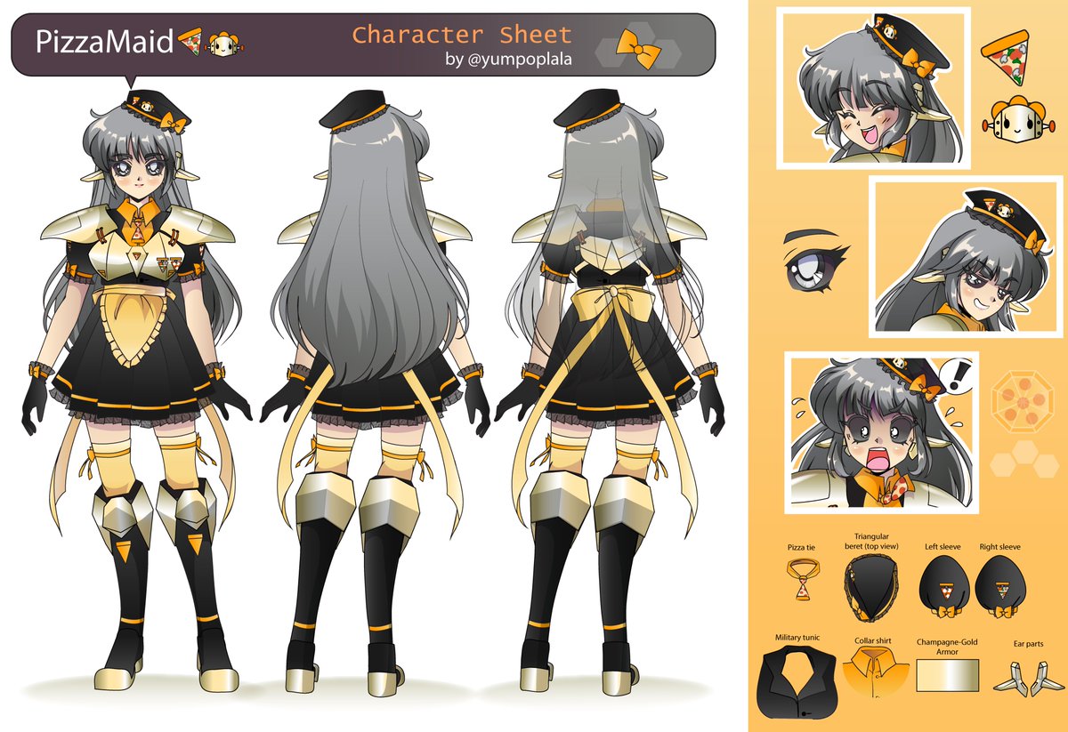 Welcome aboard Pioneer //23 !  

My name is PizzaMaid and I'm the Android Captain of this ship! You can tune in for weekly Phantasy Star content on Tuesdays and Thursdays starting at 7:30 PM EST!   

Design: <a href="/yumpoplala/">Lala Landale ✨</a> 

L2D Art / Rig: <a href="/tanjo_v/">VTanjo ❤️‍🩹🪡 LIVE2D Artist + Rigger</a>