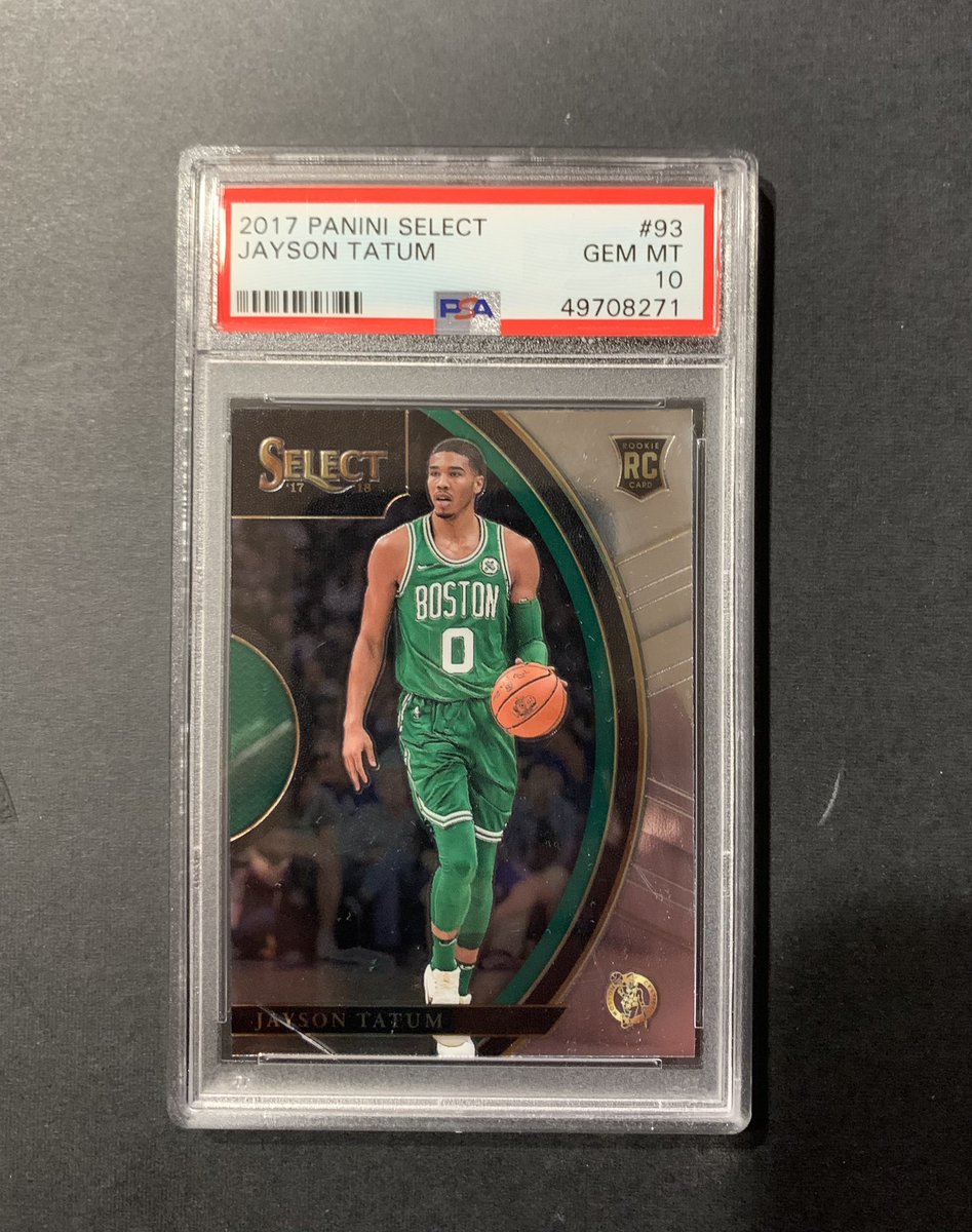 Jayson Tatum 2017 Panini Select Rookie PSA 10 $100 Shipping Starts