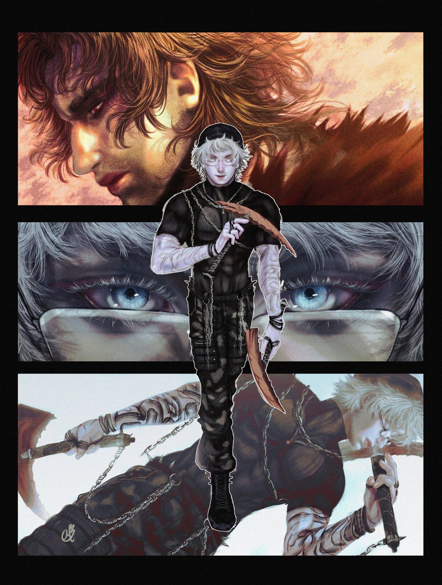 mblilium's tweet image. Jasper 
#hexatombe #ordemparanormal