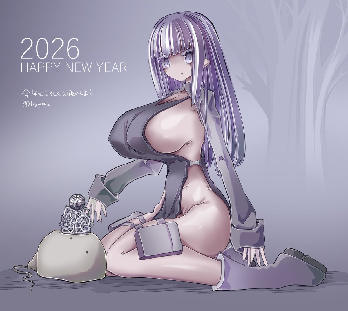 明けましておめでとうございます!
今年のあけおめイラストはドールズネストの子です 