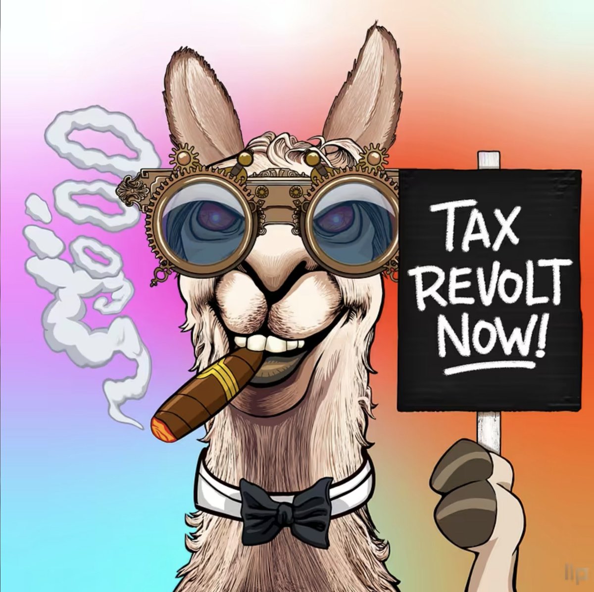 liveartsaj's tweet photo. The politically incorrect @lallamapic has been calling for this for over 2 years, since the collection was drawn!  Llamas are always ahead of the curve! 'Bout time! https://t.co/E7Uu59gbxq
