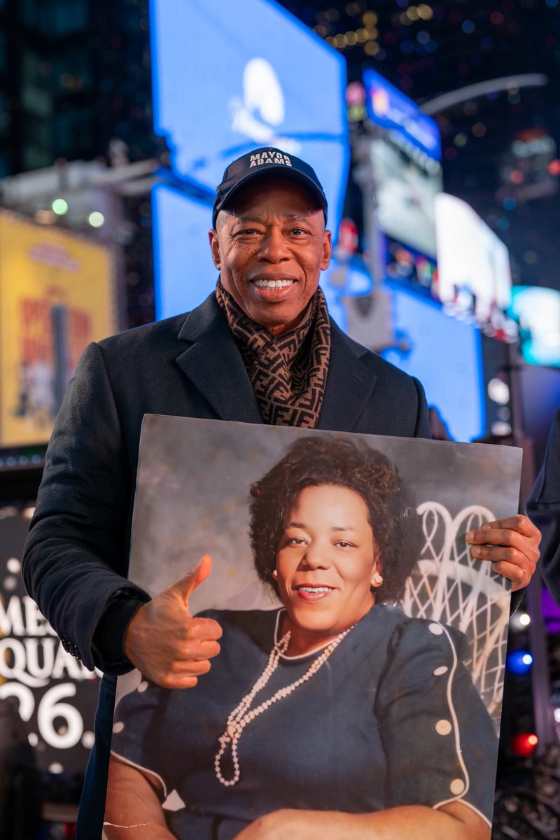 Eric Adams tweet media