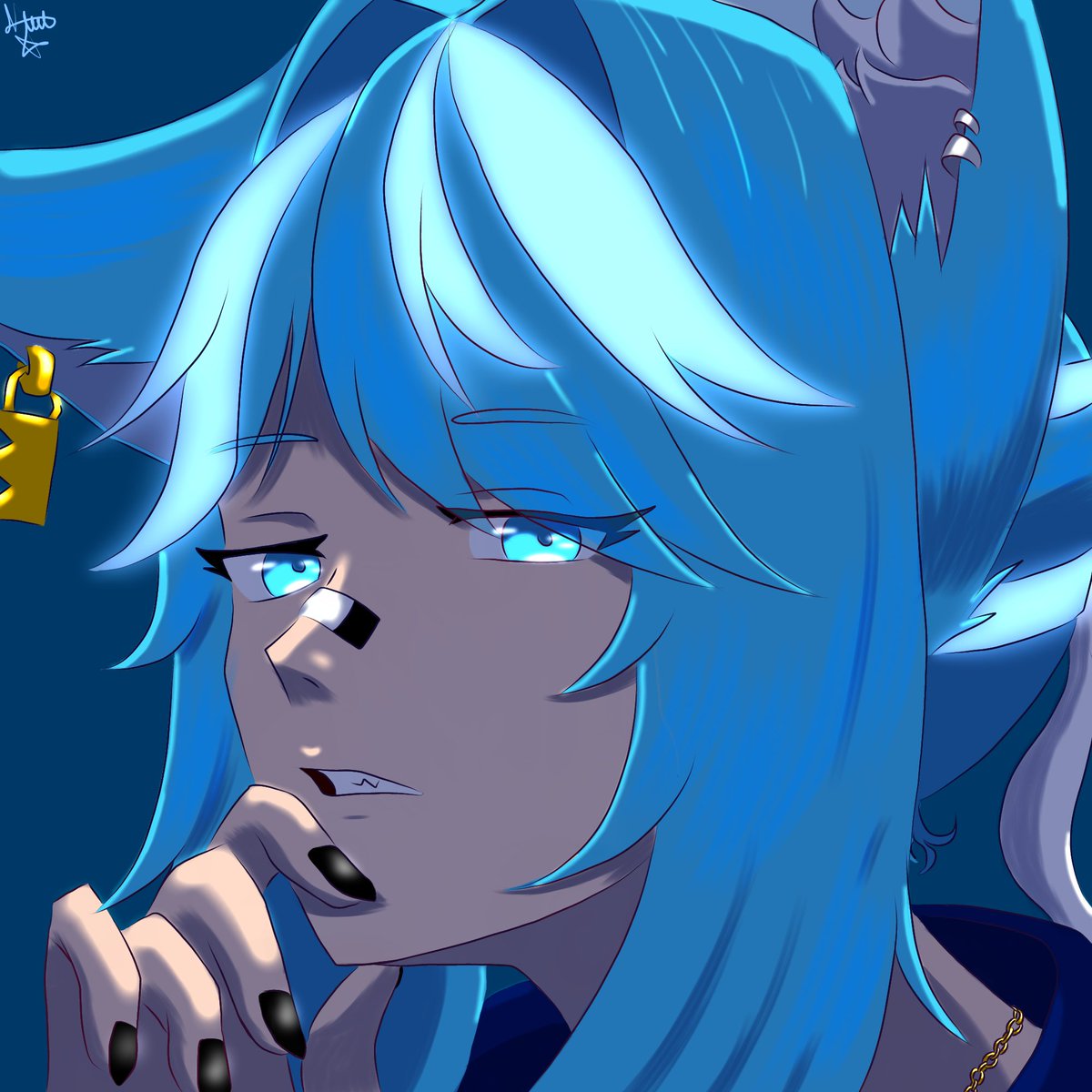 Feliz añoooo gente, espero tengan un buen año lleno de cositas buenas ...

Aquí les dejo el primer dibujo de este año 

<a href="/LunaaVT/">LunaVT</a>  #LNTART