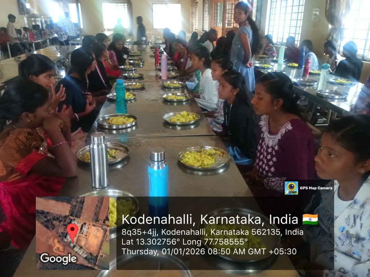 Igrs04's tweet photo. Breakfast at IGRS BYRAPURA 04 DEVANAHALLI TQ BANGALORE RURAL DISTRICT  #SocialAudit_SWDMeals #SocialWelfare_Karnataka https://t.co/PCdl2N0kW3