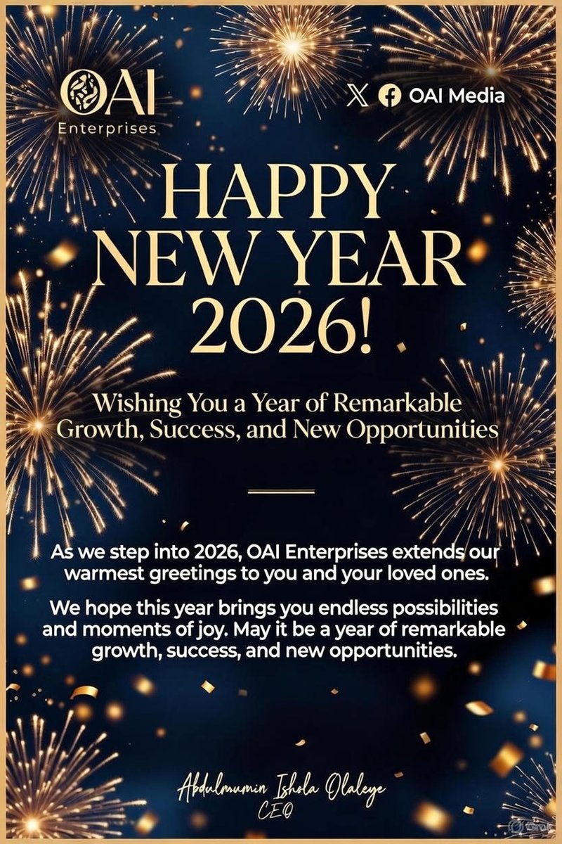 OAI_CEO's tweet photo. #HappyNewYear2026 https://t.co/XXldUTn09A