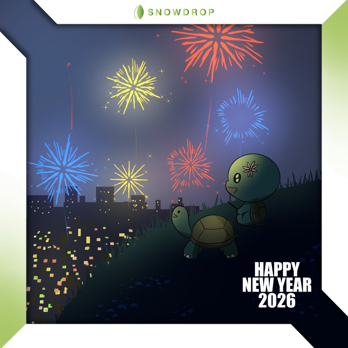 🎉 HAPPY NEW YEAR 🎊

Happy new year to our dearest snowdropdians! Thank you for supporting Snowdrop all this time — see you in the 2026's new chapter 🍃✨