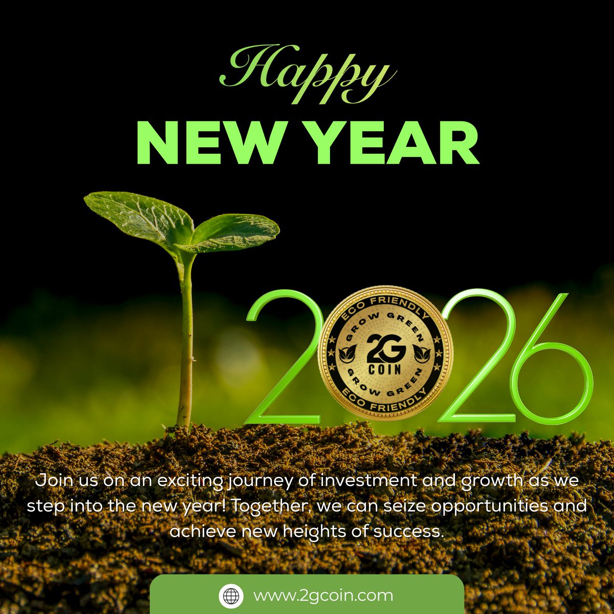 New Year, New Opportunities.
Invest smart today to build a stronger tomorrow.
Let 2026 be the year your investments grow with purpose.
#2gcoin #NewYear2026 #SmartInvestment #FutureReady #WealthCreation #DigitalGrowth #2GCoin #InvestWisely