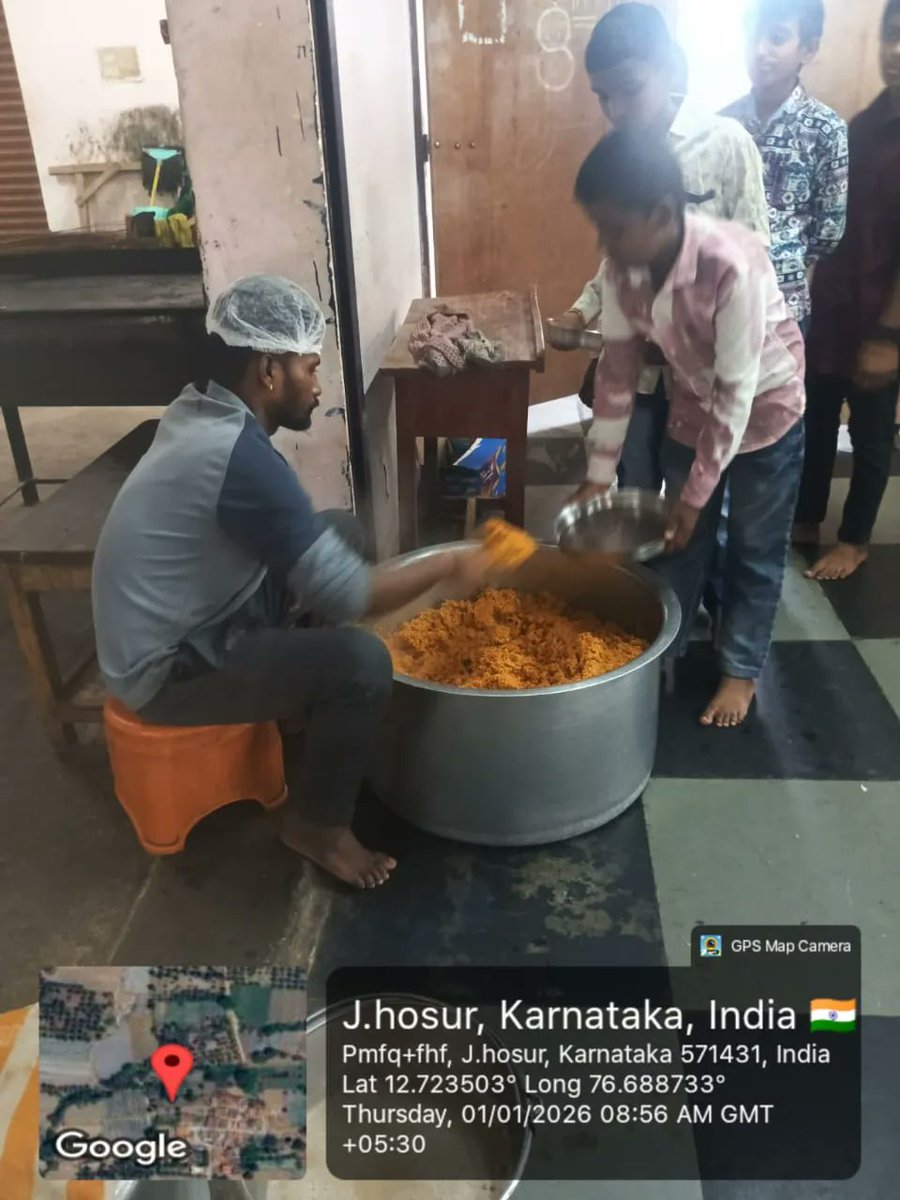 dbrars776's tweet photo. 01/01/2026 morning breakfast  #SocialAudit_SWDMeals #SocialWelfare_Karnataka https://t.co/VwA7rMAEoa
