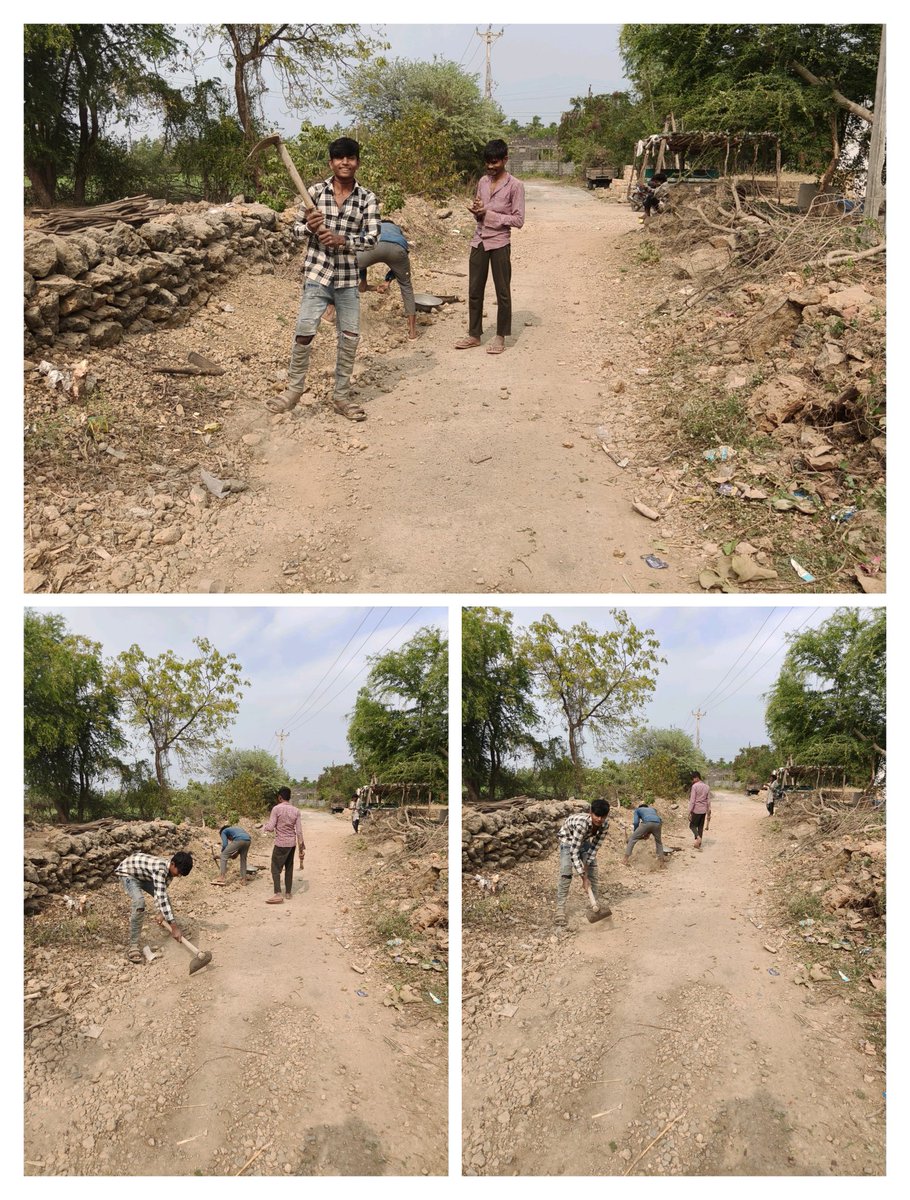 આજરોજ લંબોરા ગામે સાફ સફાઈ ની કામગીરી કરવામાં આવી