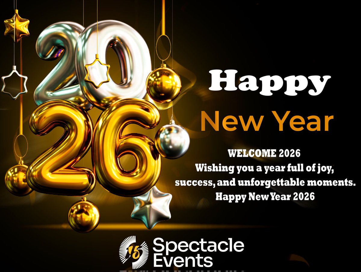 Happy New Year ✨
Wishing you a year filled with joy, peace, good health, and new opportunities ahead.

#HappyNewYear #NewBeginnings #FreshStart #2026 #PositiveVibes