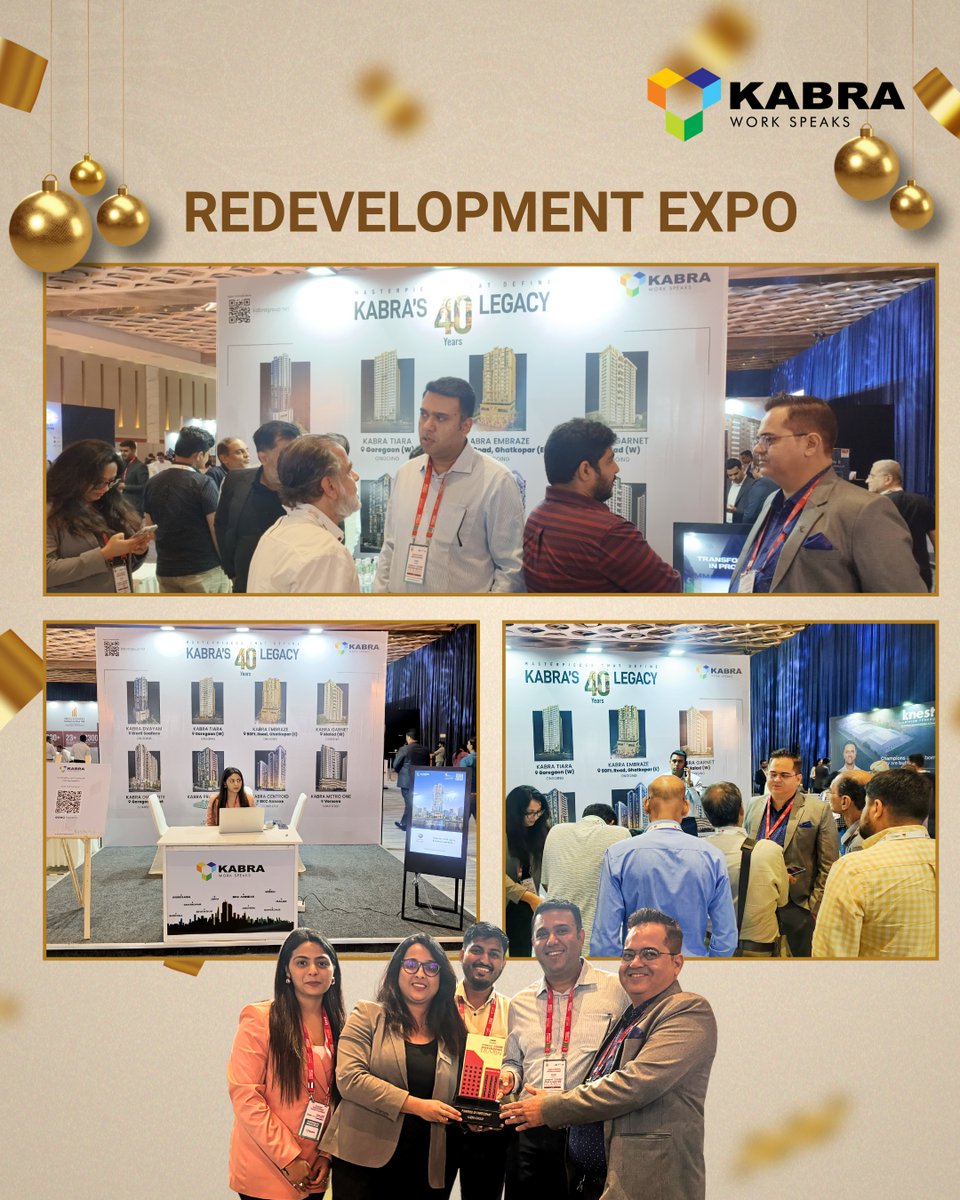 Kabra_Group's tweet photo. 2025 was about showing up where it mattered.
From the Tata Marathon and Credai MCHI Redevelopment Expo to tree plantations &amp; #healthcheckupcamps, every step reflected our commitment to people, communities, &amp; progress.

#KabraGroup #2025Recap #NewYear #CultureSpeaks #mumbai https://t.co/bVnQXAZ6rK