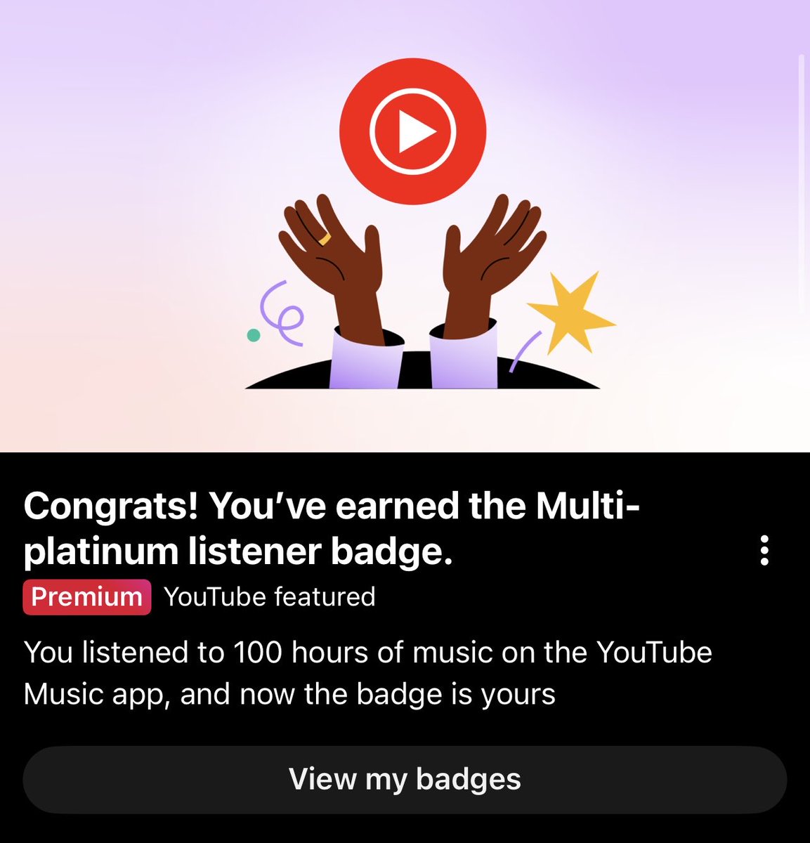 Yeah, because YouTube sucks right now. There’s no good shit. I might just read a book this month if it keeps up.