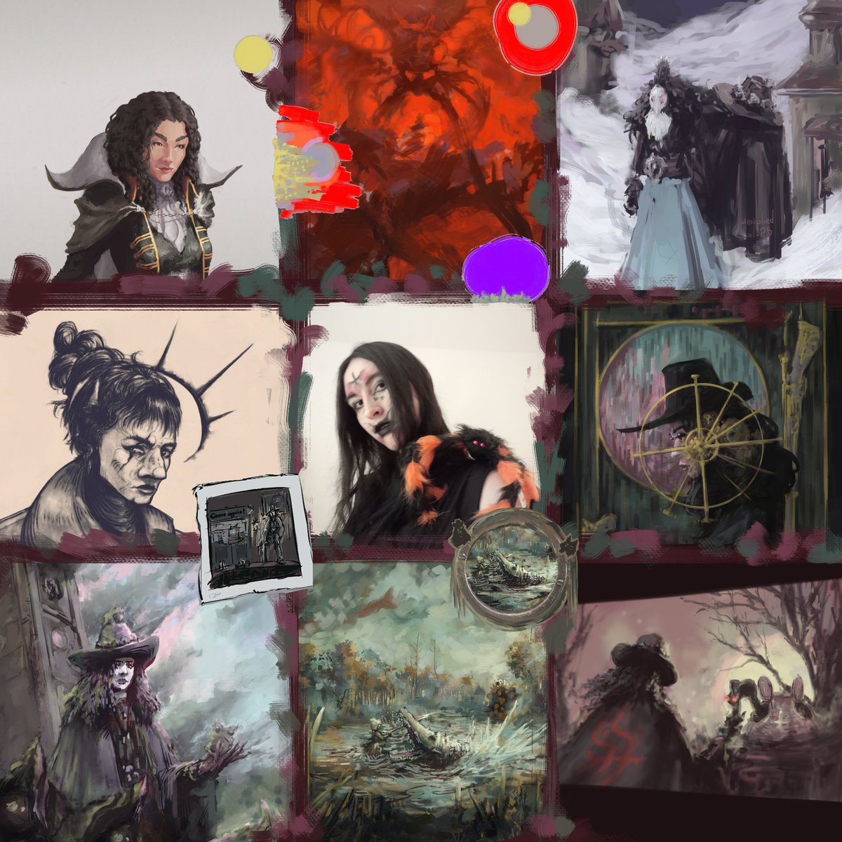 Aaaand that's a wrap for 2025!
Felt a lot of improvement, but don't have much finished works to show, that sucks ;/

Happy New Year and I hope that it will be a cool one for you. Good luck and have fun in 2026 :D

#artvsartist