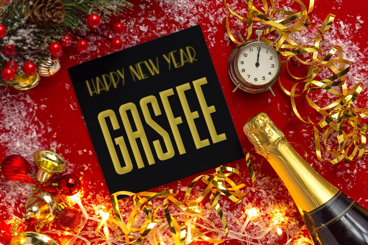 GasFeeMagazine's tweet photo. Happy new year 🥳 https://t.co/q2dFgF89xA