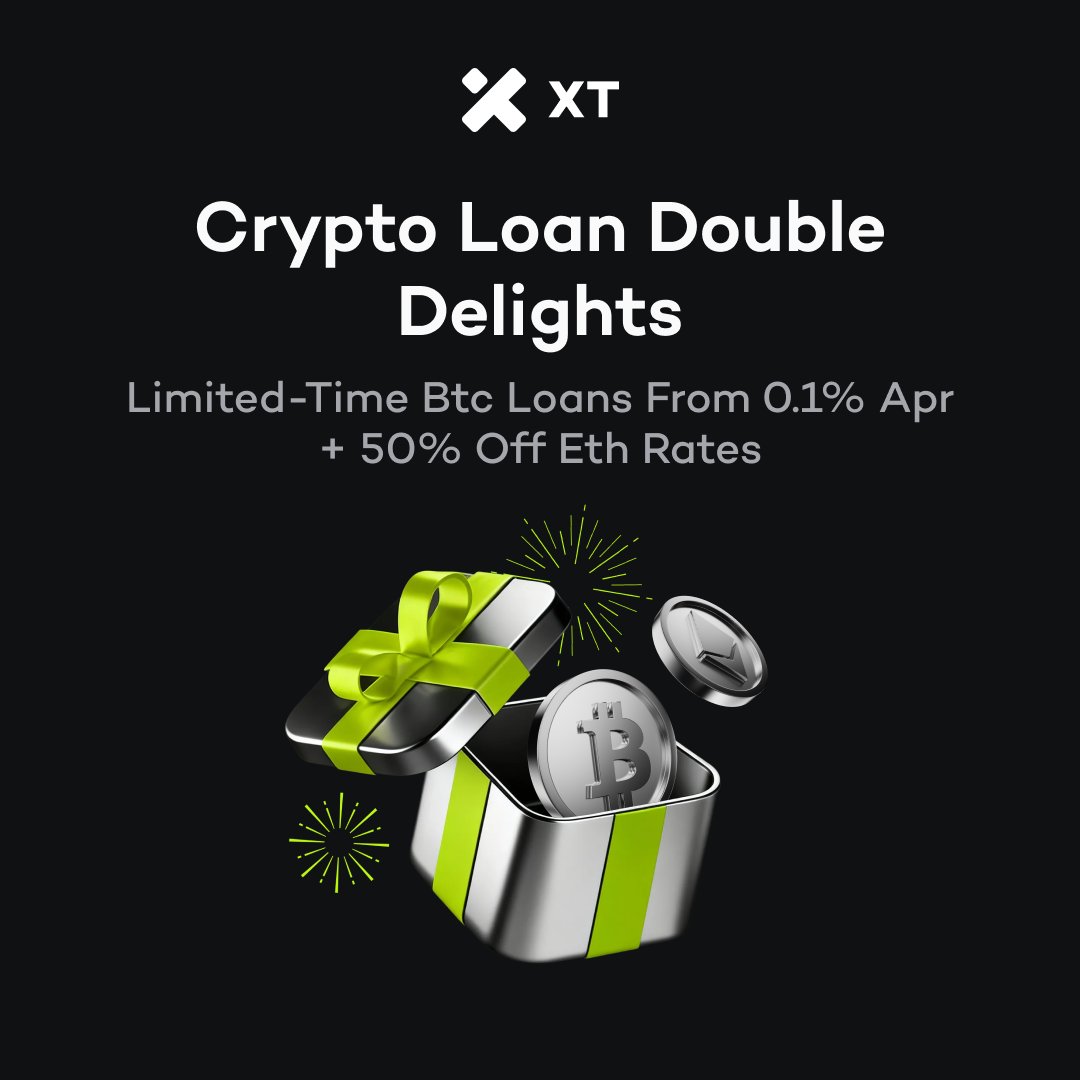 XTexchange's tweet photo. 🔥 Double Benefits, Strong Start — Limited-Time Offer! 🔥

🎁 Borrow BTC from just 0.1% APR and enjoy 50% off ETH loan rates  
🚀 Low borrowing costs to kick off the New Year right  
🚀 0% interest for first-time borrowers
💡 Spots are limited—don’t miss your chance to get ahead
👉 Join now and start strong: https://t.co/uSWs2Gll5g

Details: https://t.co/qgSGCO5BYI

#HappyNewYear #XT2026 #CryptoLending
