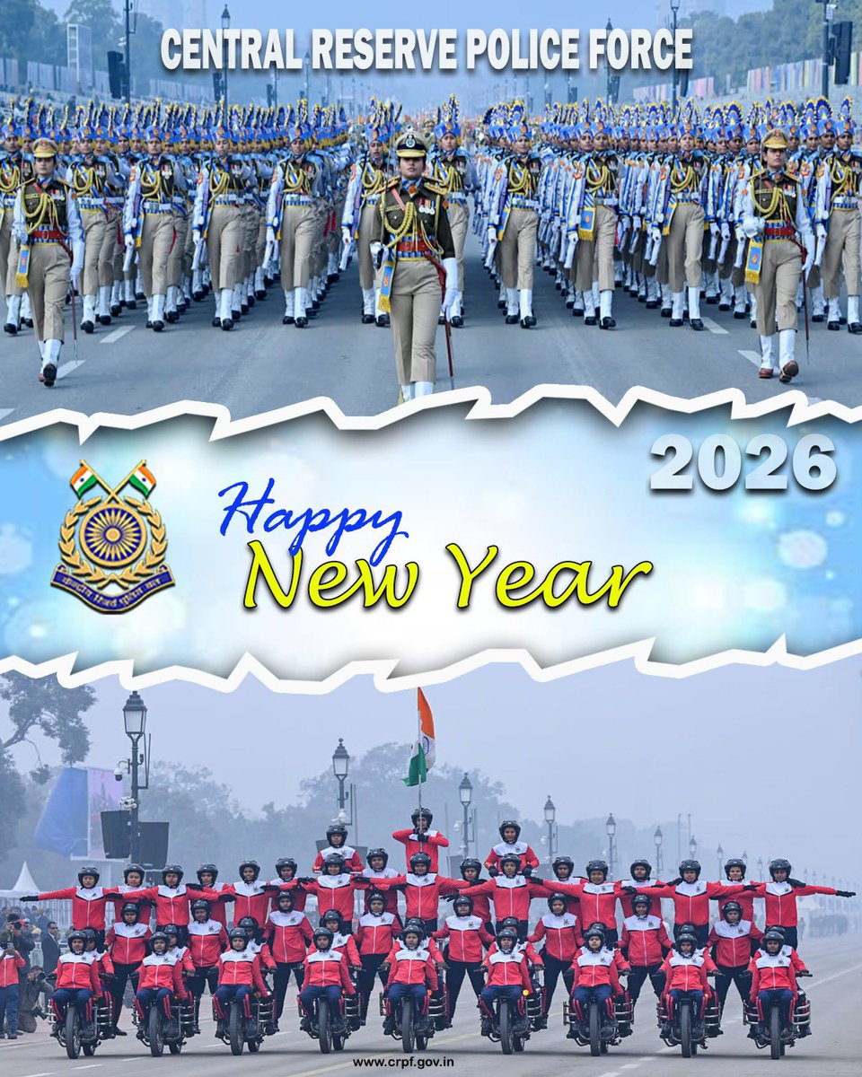 समस्त देशवासियों को नववर्ष २०२६ की आंतरिक शुभकामनाएँ।