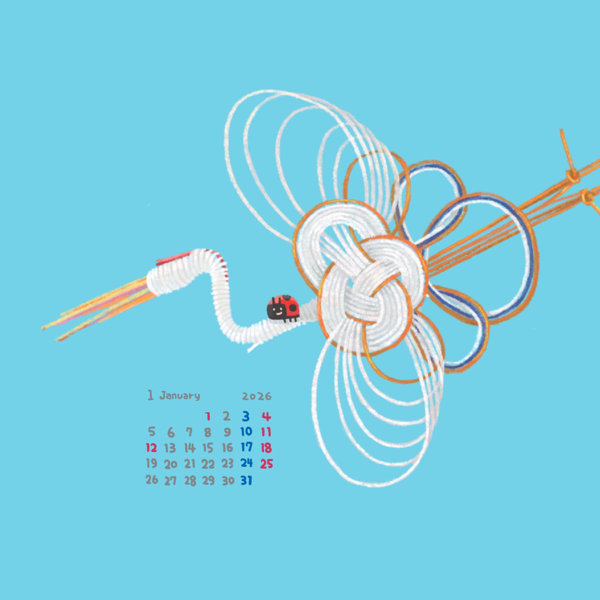 気分を盛り上げていくてんとう虫