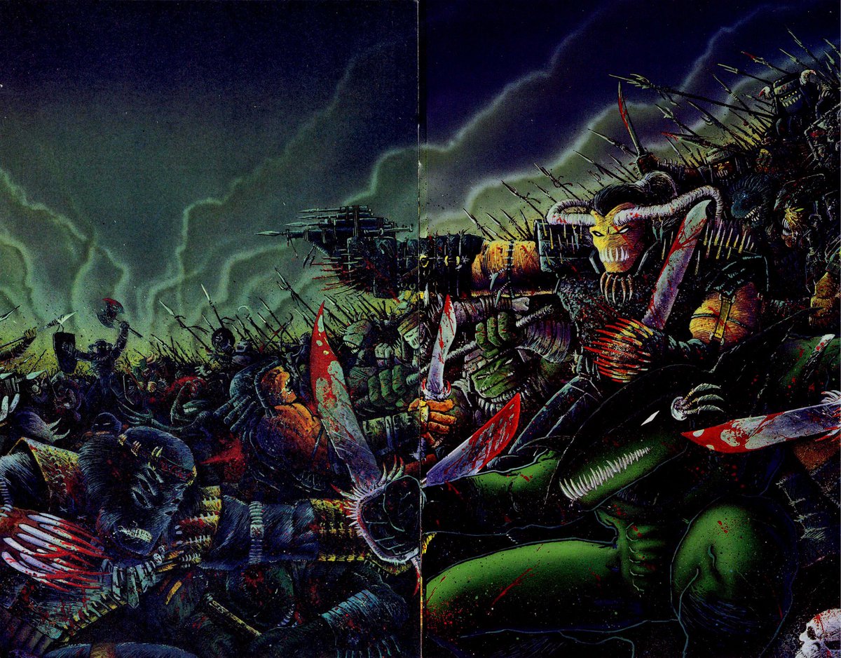 CoolComicArt's tweet image. Melting Pot (1993) art by Kevin Eastman, Eric Talbot &amp;amp; Simon Bisley