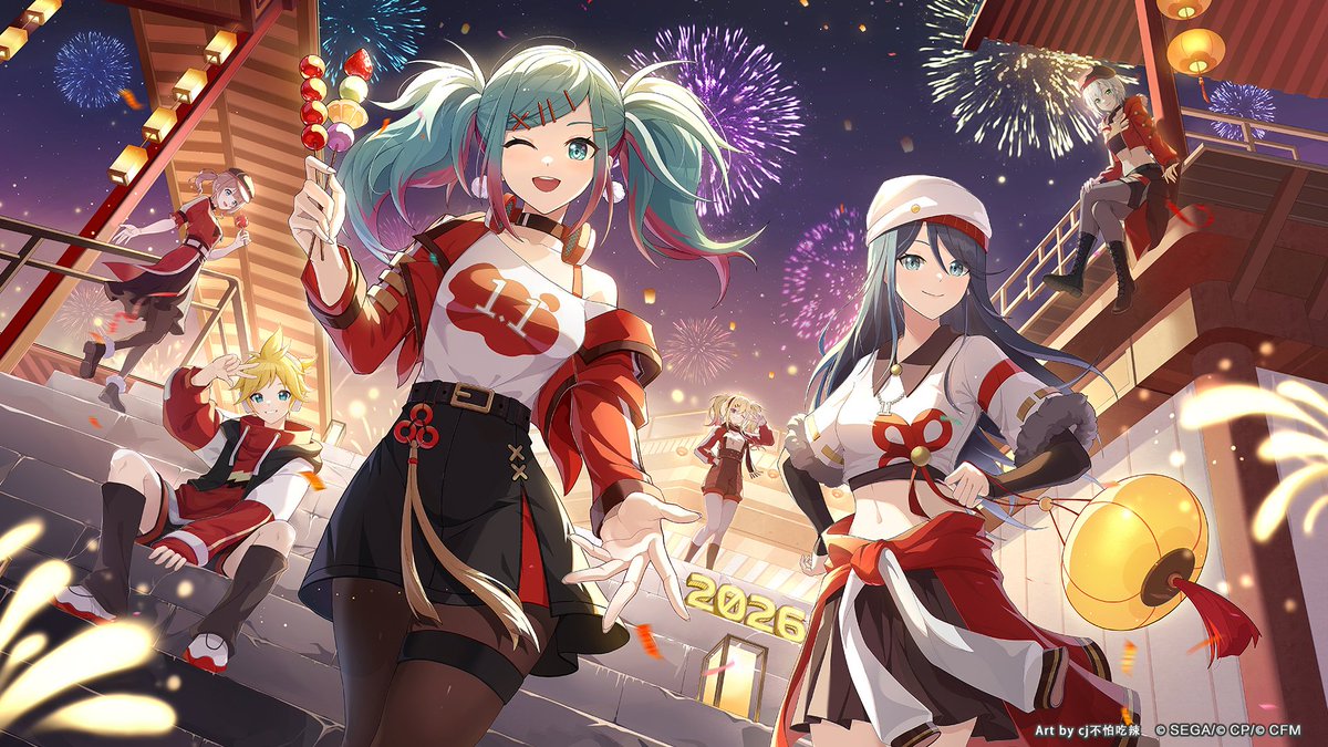 중섭 2026 새해 기념 일러스트

호나미 렌 레오니미쿠 이치카 사키 시호
#프세카_공식일러