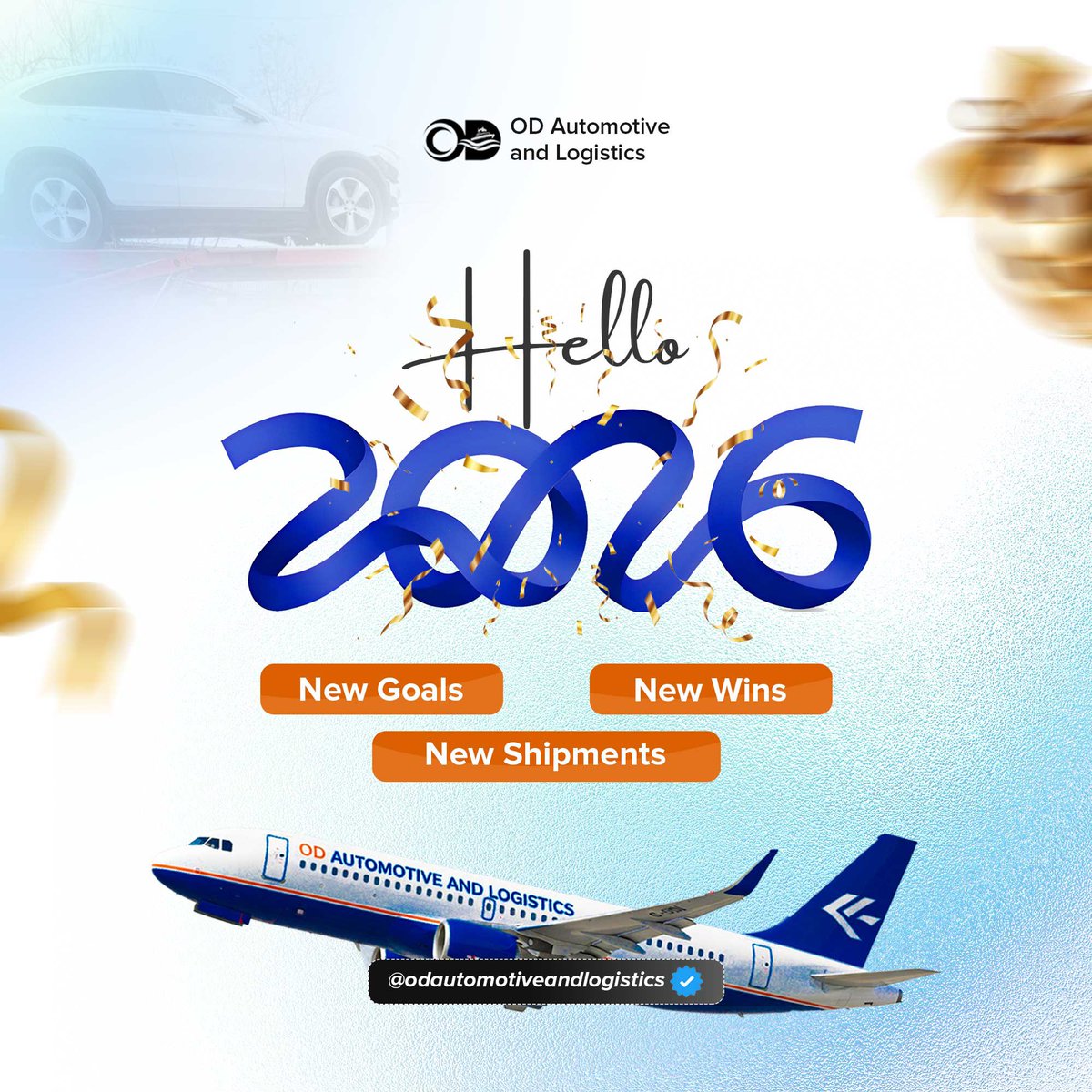 Cheers to a new year of trust, transparency, and seamless logistics.

Happy New Year from OD Automotive &amp; Logistics 🥂