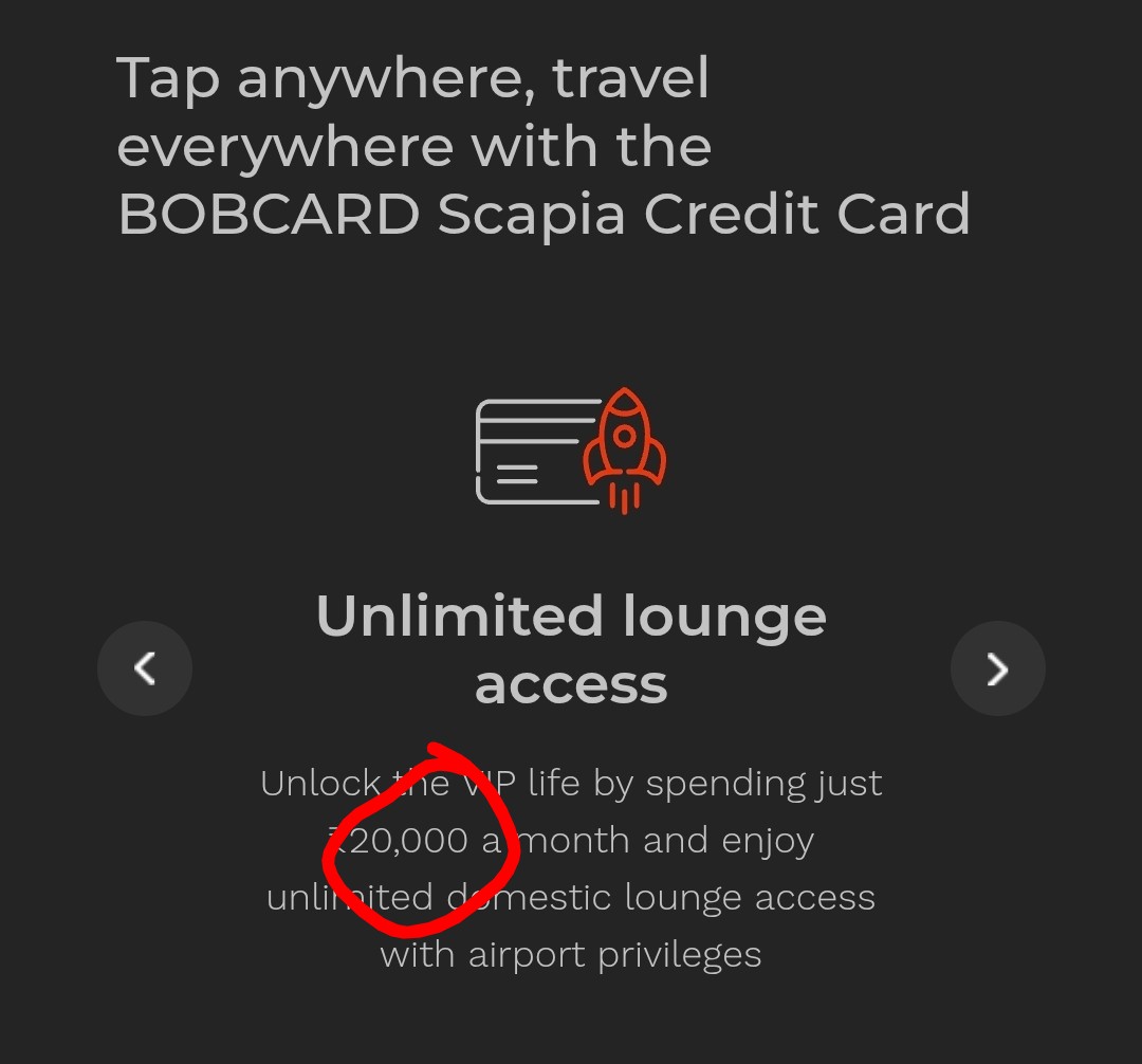 VVikiGuruvada's tweet image. Did #Scapia get devalued already?! Did anyone notice this little detail of 10k changing into 20k of spends required for Airport Privilege? #CCGeeks #CCGeek