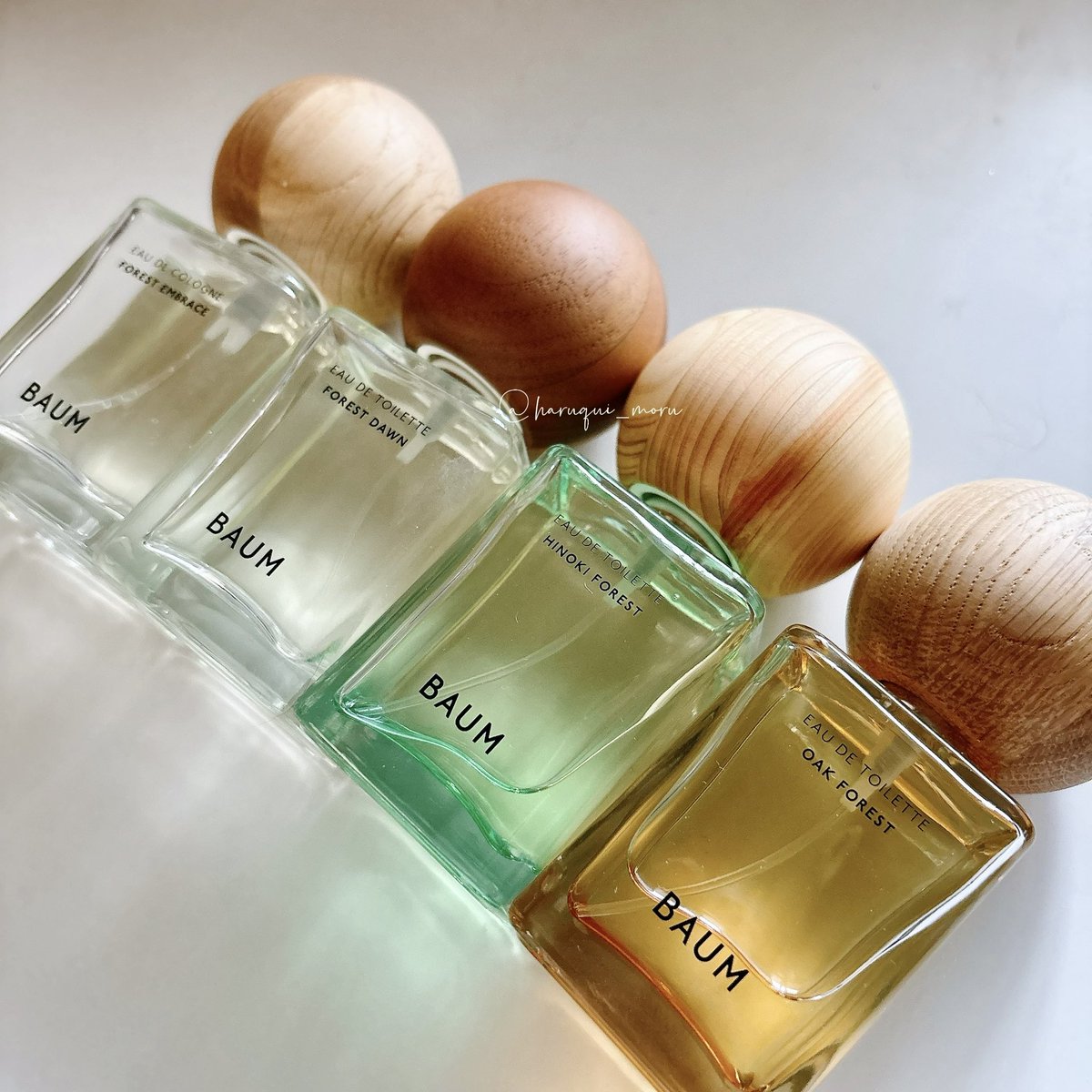 BAUMの香水4本目🌱 どれもこれも好き〜 定番品 フォレストエンブレイス
