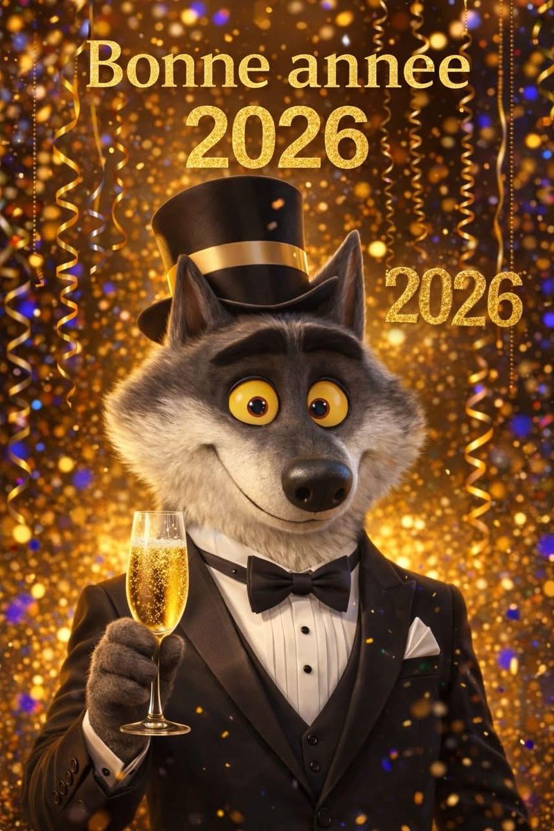 Belle et heureuse année à toutes et tous 😘