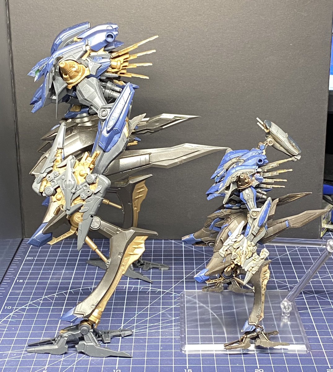 ついにこのショットが撮れたよ！
コア展開ツーショット！