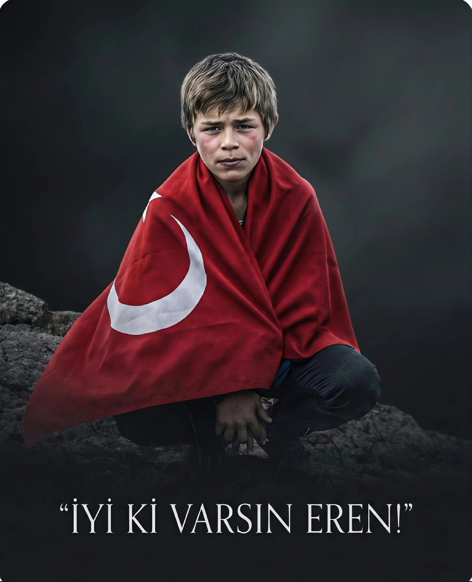 Eren bu gun 24 yaşında🥀
İyi ki doğdun, #İyikivarsınEren🇹🇷
