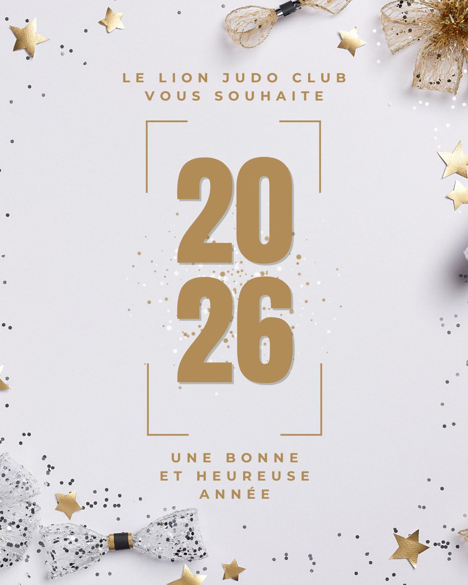 LIONJUDOCLUB's tweet photo. Le Lion Judo Club vous souhaite une heureuse année 2026 qu'elle soit une année de belles projections, d'équilibre et de croissance! Bonne année à tous les judokas 🥋✨

#Judo #BonneAnnée2026 #ClubDeJudo #fypシ゚viral #Togolais https://t.co/D4vOhxJJwV
