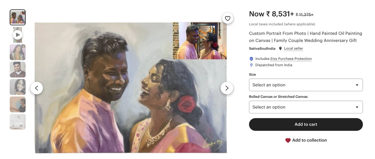 devansh_bartwal's tweet image. For past few days was working on updating the images, tags of the listing.

Once I receive few sales, next step would be to build a Shopify store for the product.

Store link : sattvasoulindia.etsy.com