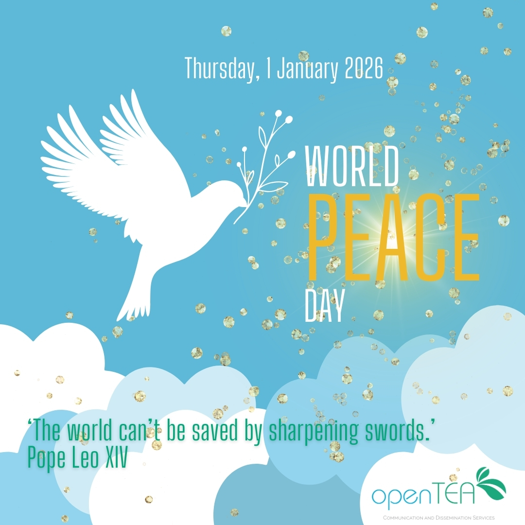 OpenTeaX's tweet photo. ‘The world can’t be saved by sharpening swords.’
Pope Leo XIV
We want to start the year this way.
Happy 2026

"Il mondo non si salva affilando spade"
Papa Leone XIV
Vogliamo iniziare l'anno così.
Buon 2026 https://t.co/D65bPqwGL0